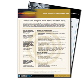 CornerStar Sales Intelligence data mart